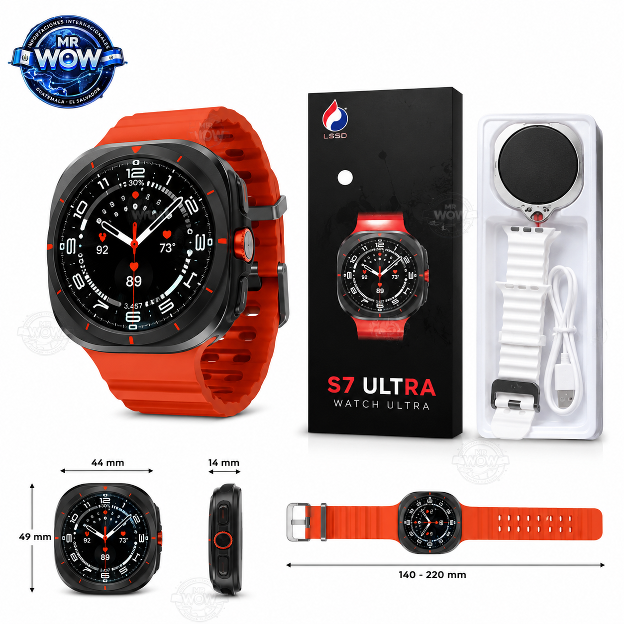 Smarwatch Ultra 7 (Blanco)